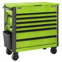 Sealey Tool Trolley 6 Drawer - Green