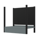 Sealey Modular Racking Base unit 1 Shelf 580mm