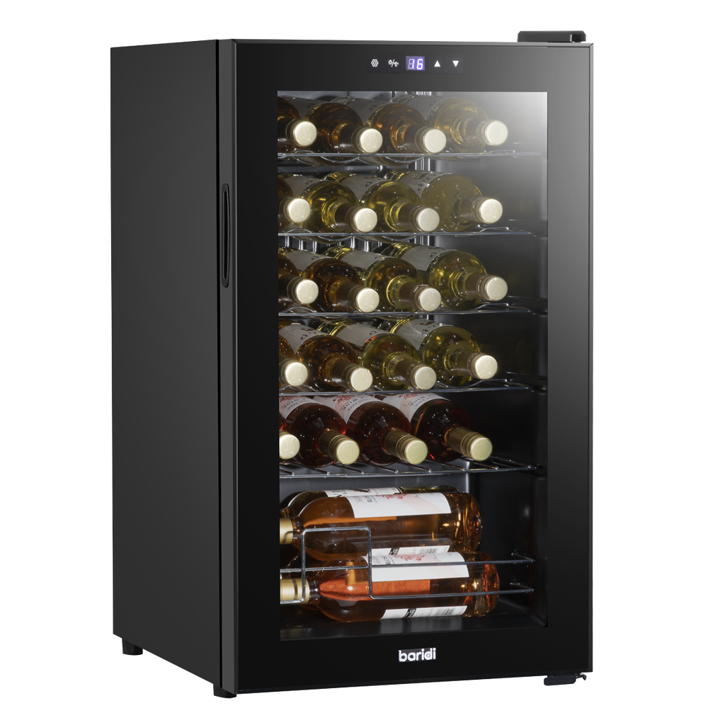 Baridi 24 Bottle Tabletop Wine Fridge & Cooler