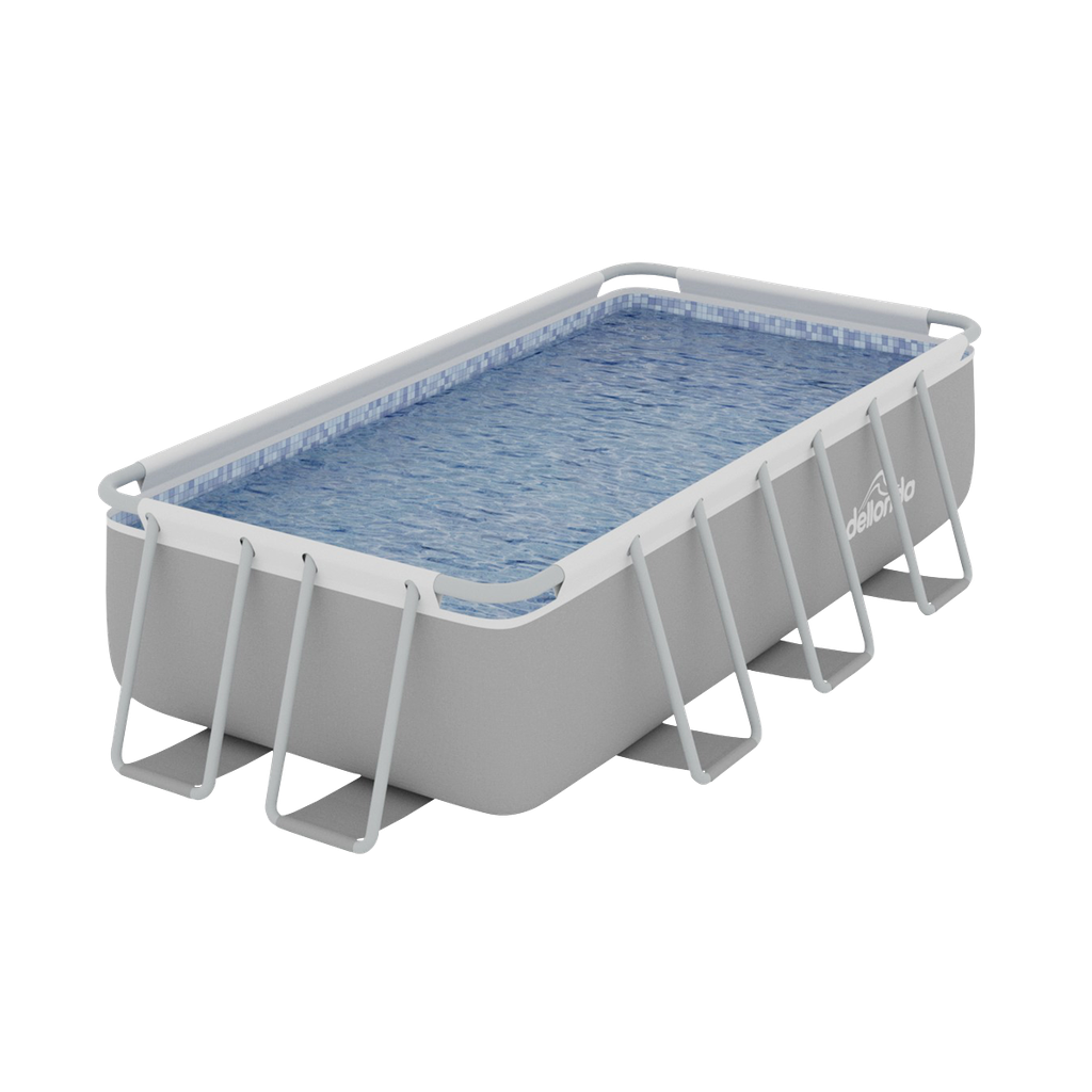 Sealey Dellonda Deluxe Steel Frame Swimming Pool with Filter Pum