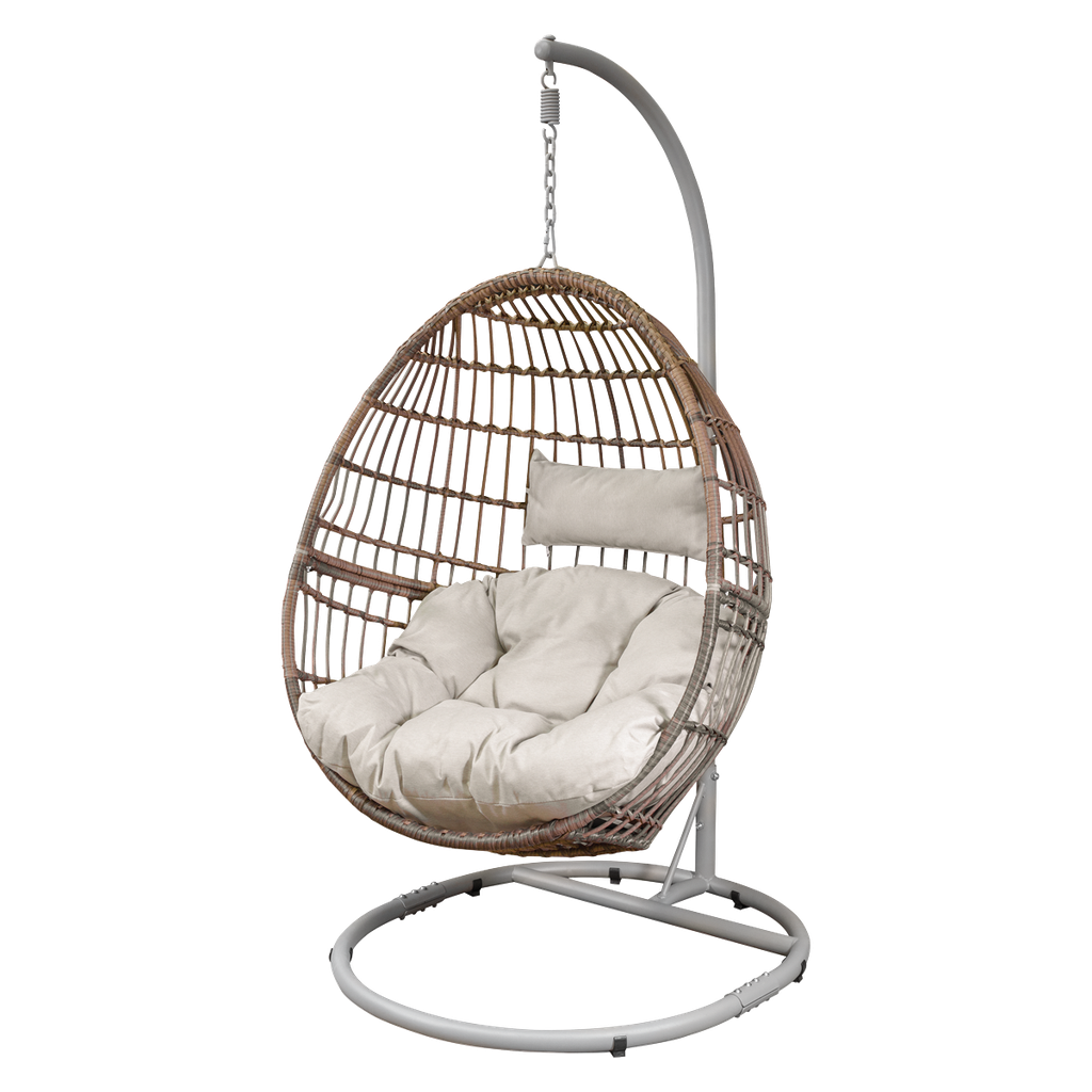Dellonda Single Swinging Egg Chair with Cushion