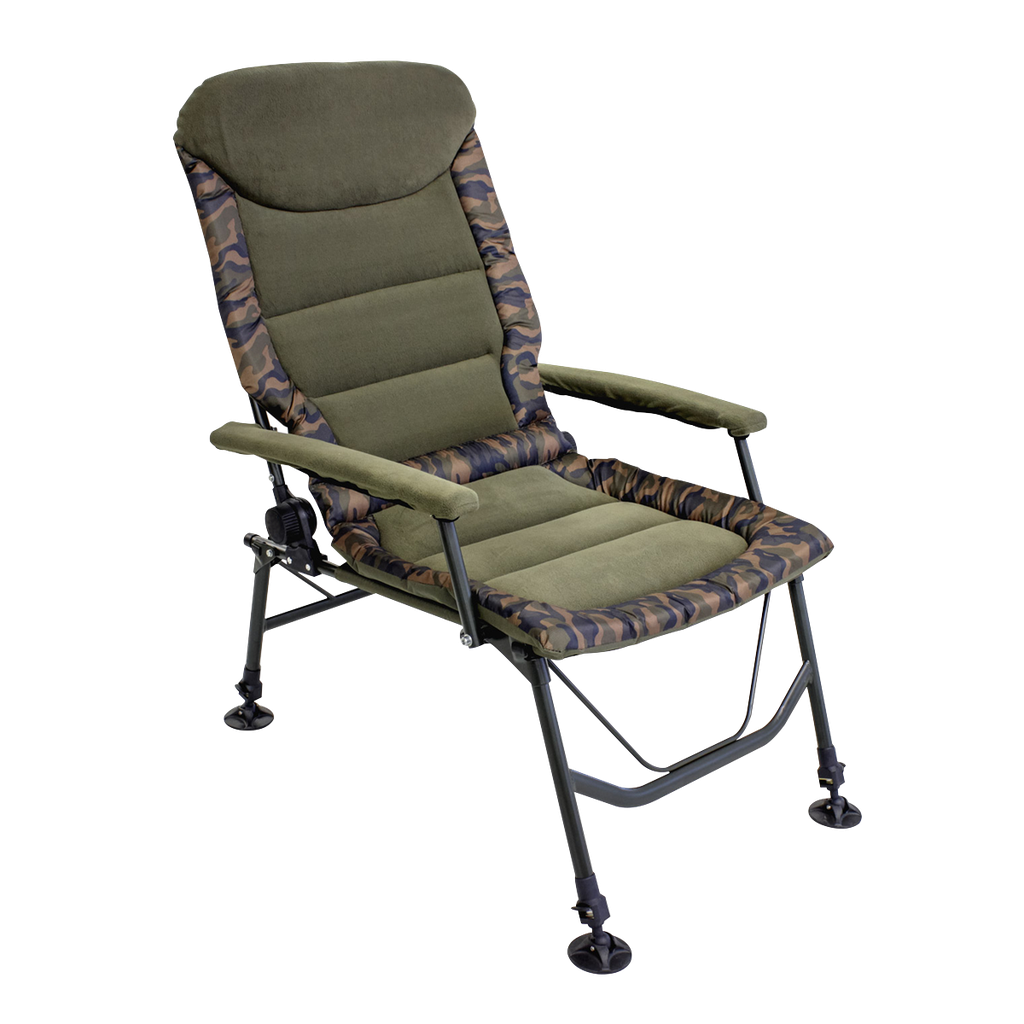 Dellonda Portable Reclining Chair with Armrests