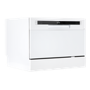 Baridi Tabletop Dishwasher 6 Place Settings 6.5L Capacity - White