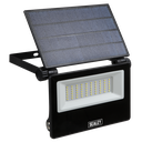 Sealey Extra-Slim Solar Floodlight with Wall Bracket 30W SMD LED