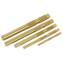 Sealey Brass Punch Set 5pc