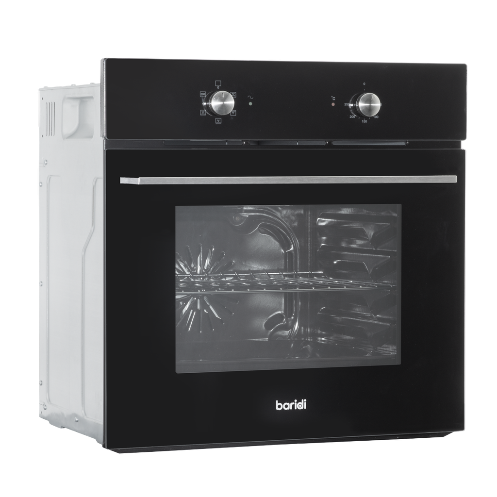 Sealey Baridi Integrated Fan-Assisted Electric Oven 60cm 55L Capacity - Black