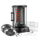 Baridi Vertical 360° Rotisserie Smokeless Grill 21L Capacity