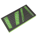 Siegen Combination & Deep Offset Spanner Set with Tool Tray 20pc