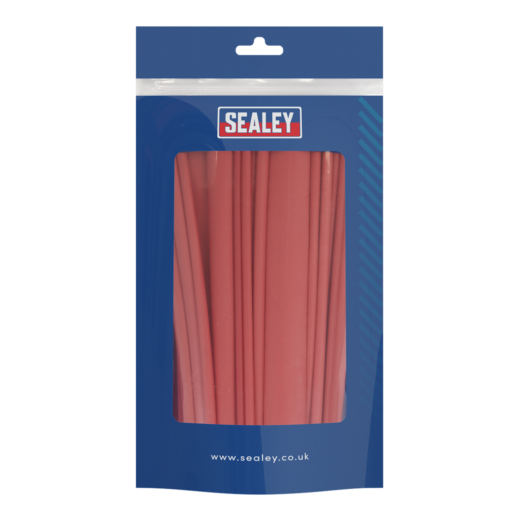 Adhesive Lined Heat Shrink Tubing Assortment 200mm 72pc - Red