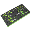 Siegen Pliers Set with Tool Tray 9pc