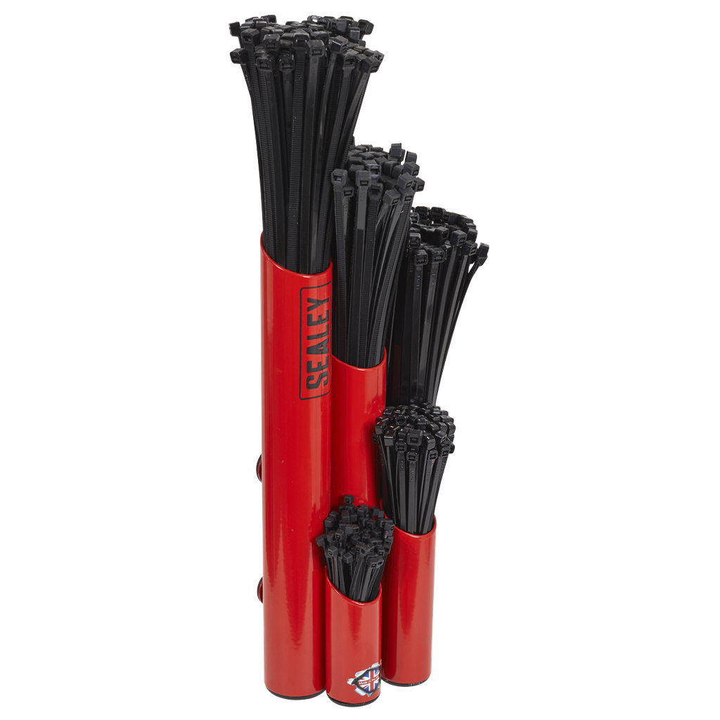 Sealey Large Magnetic Cable Tie Holder - Red