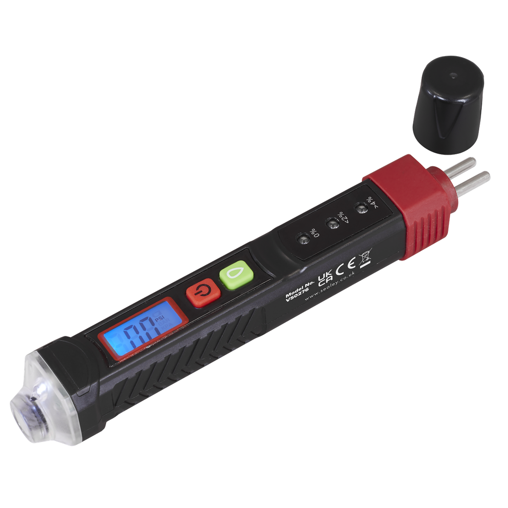 Sealey 2-In-1 Brake Fluid Tester & Tyre Pressure Gauge