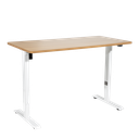 Sealey Dellonda Single Motor Ultra-Quiet Adjustable-Height Electric Sit/Stand Desk - Oak Desktop