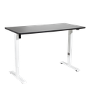 Sealey Dellonda Single Motor Ultra-Quiet Adjustable-Height Electric Sit/Stand Desk - Black Desktop