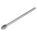 Sealey Tungsten Carbide Rotary Burr Extra-Long Oval 10mm