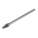 Sealey Tungsten Carbide Rotary Burr Extra-Long Arc Round Nose 10mm