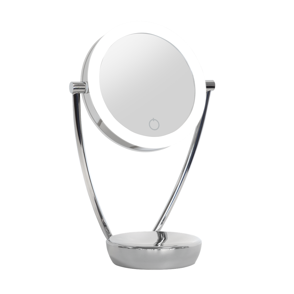 Sealey Dellonda Freestanding Double-Sided LED Vanity Mirror 7.5"