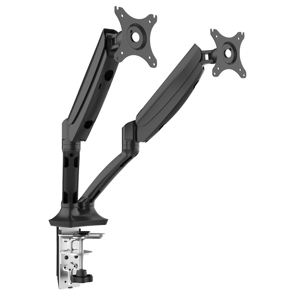Sealey Dellonda Adjustable Double Monitor Arm with 360° Rotation