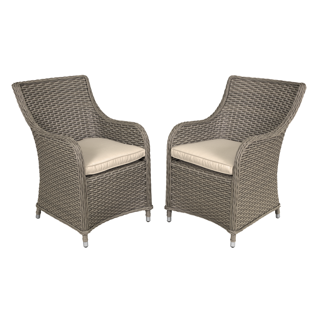 Sealey Dellonda Chester Rattan Wicker Outdoor Garden Dining Chai