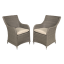 Sealey Dellonda Chester Rattan Wicker Outdoor Garden Dining Chai