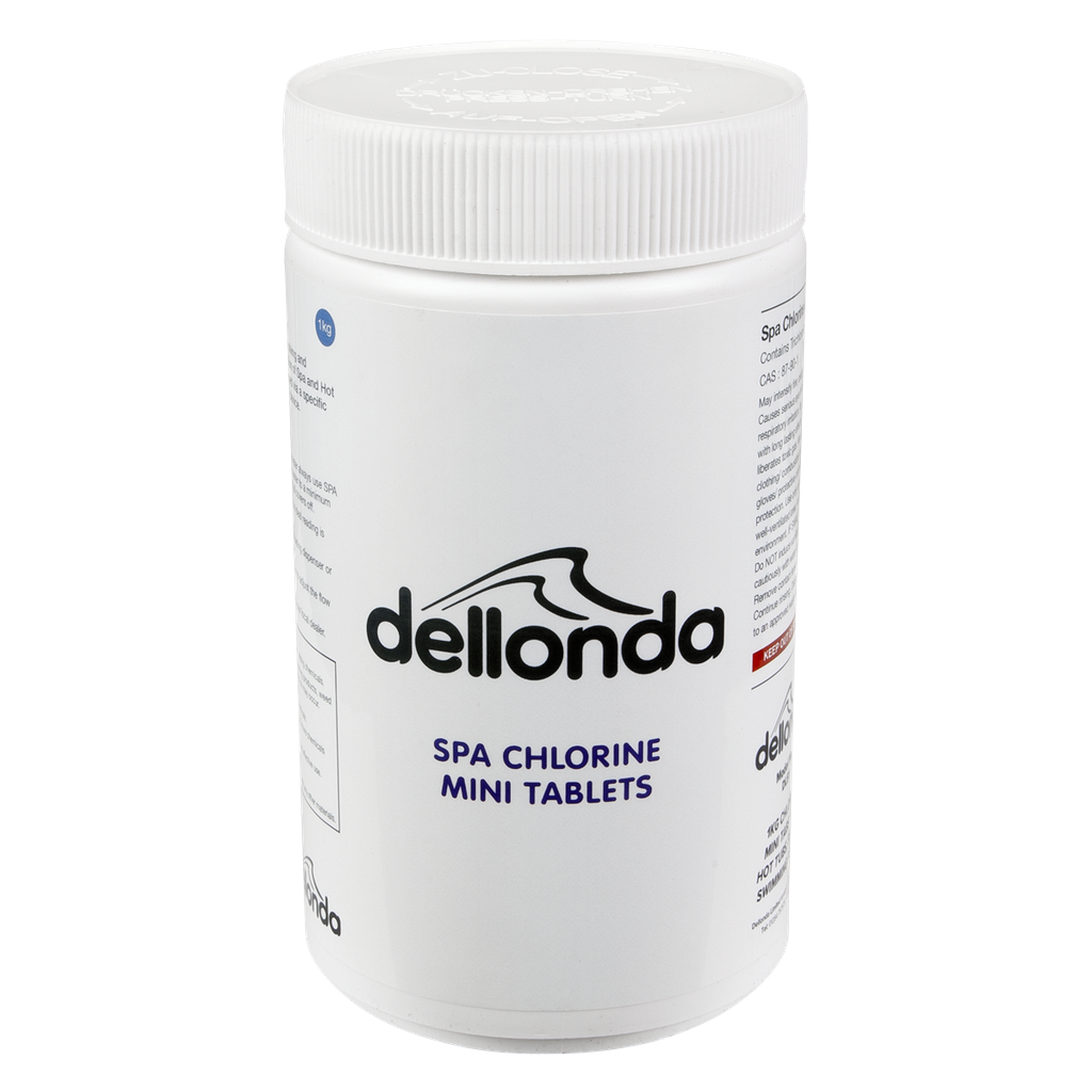Sealey Dellonda Chlorine Mini Tabs for Hot Tubs/Spas & Swimming 