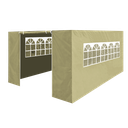 Sealey Dellonda Premium Side Walls/Doors/Windows for Gazebo/Marq
