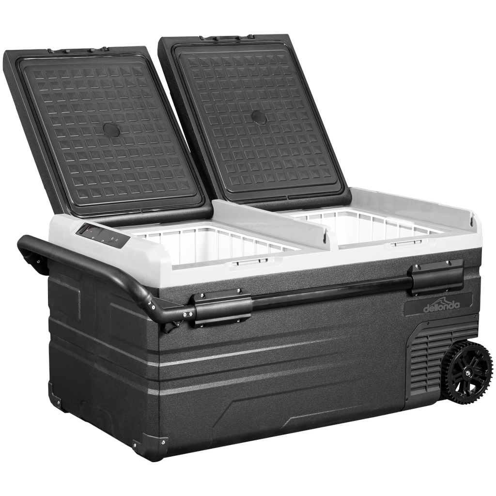 Dellonda Portable Fridge Freezer/Cool Box with LED Display 95L