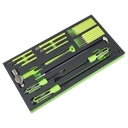 Siegen Pry Bar, Hammer & Punch Set with Tool Tray 23pc