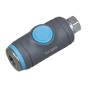 Sealey PCL Push-Button Safety Coupling Body Male 1/2"BSPT