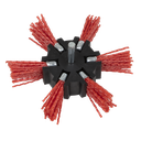 Sealey 100mm Nylon Filament Strip Brush with 6mm Shaft