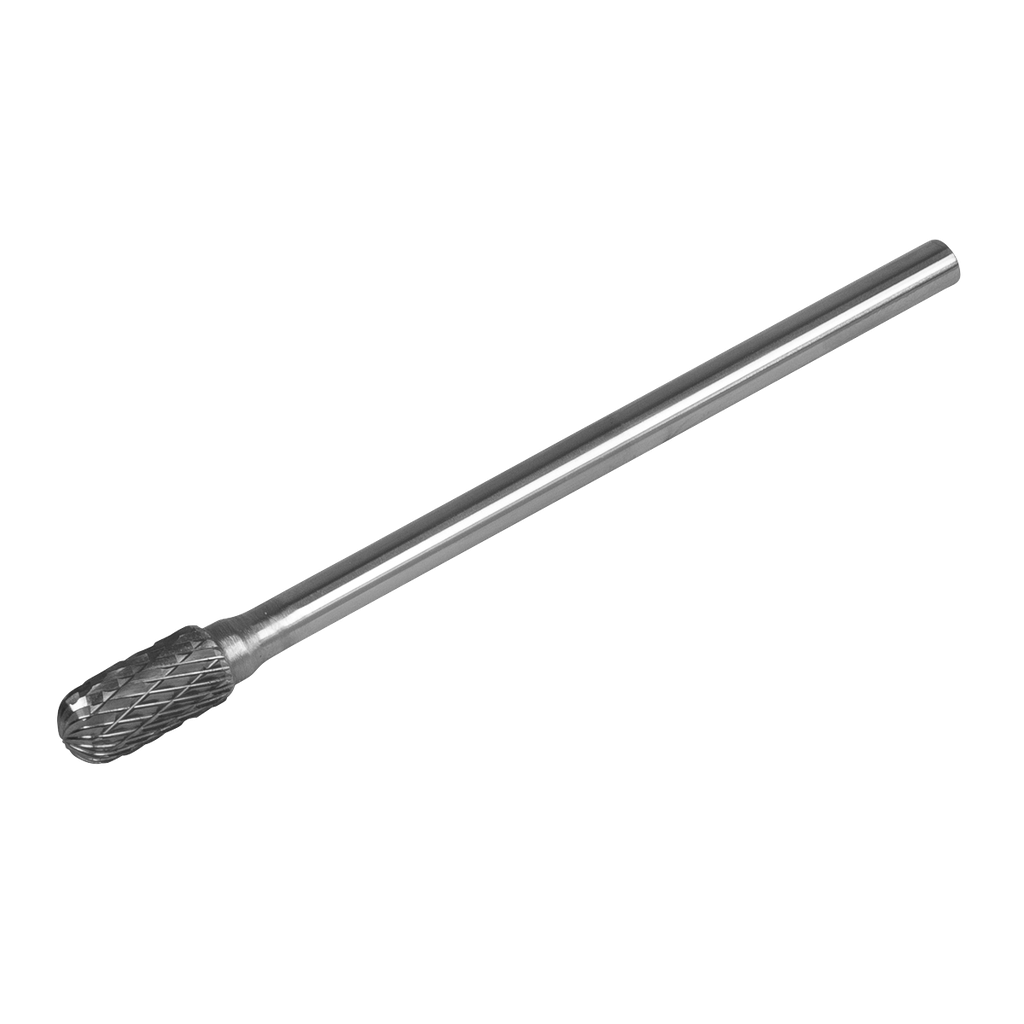 Sealey Tungsten Carbide Rotary Burr Extra-Long Cylindrical Ball Nose 10mm