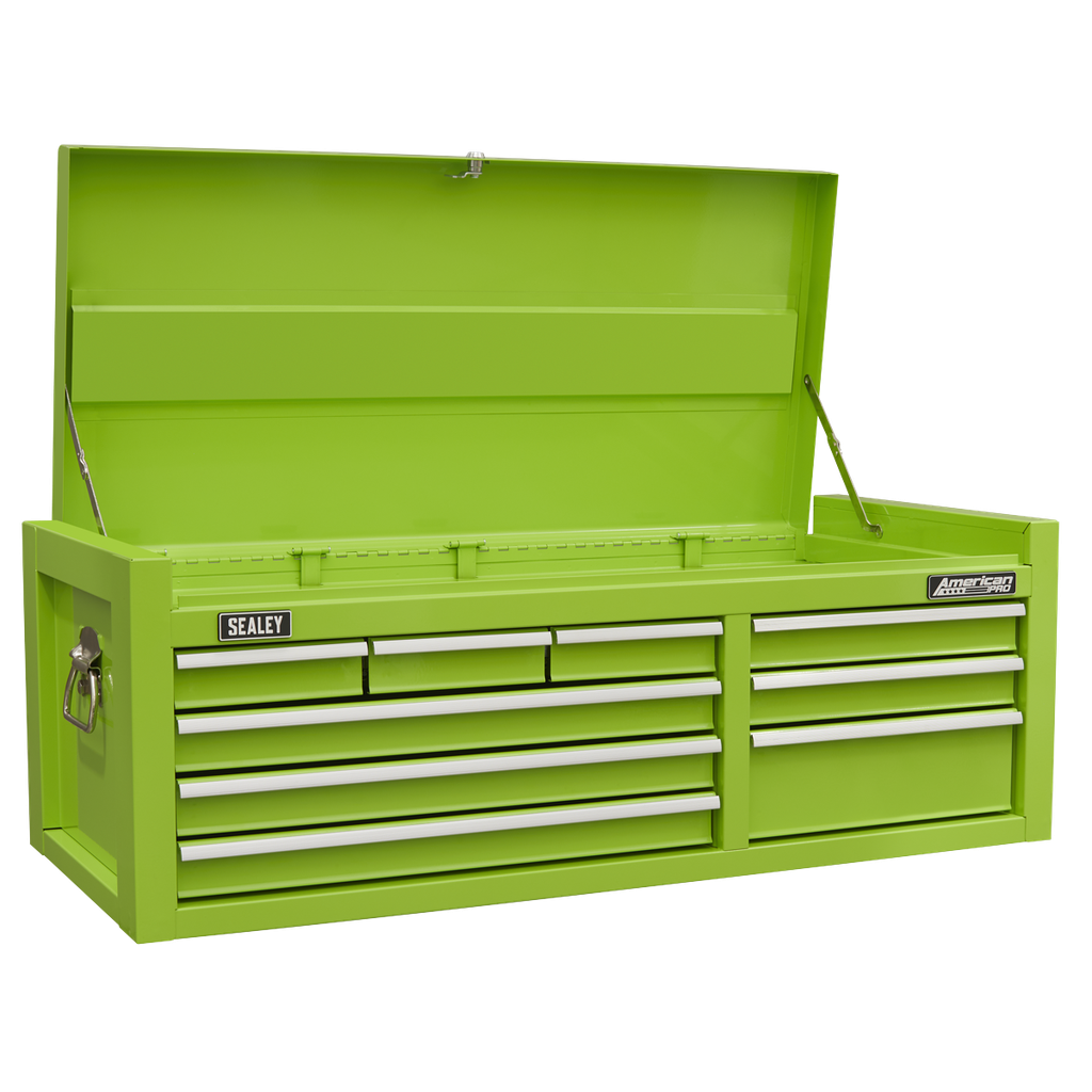 Sealey American PRO® Topchest 9 Drawer - Green