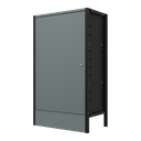 Modular Storage Base Cupboard Unit 3 Shelves 580mm