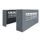 Sealey Dellonda Premium Side Walls/Doors/Windows for Gazebo/Marq