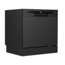 Baridi Tabletop Dishwasher 8 Place Settings 8L Capacity - Black