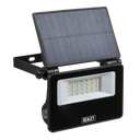 Sealey Extra-Slim Solar Floodlight with Wall Bracket 20W SMD LED