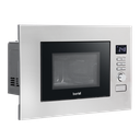 Sealey Baridi Integrated Microwave Oven 20L Capacity 900W - Stainless Steel