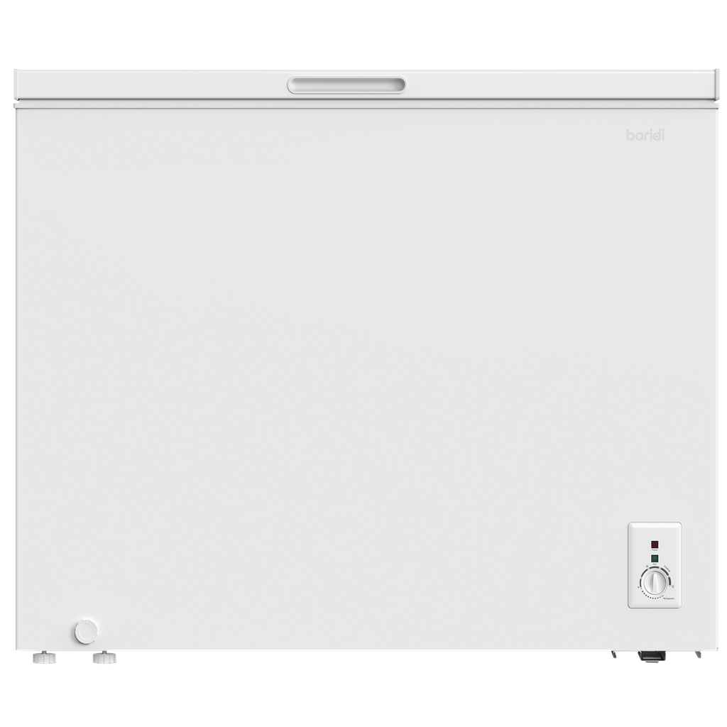 Baridi Freestanding Chest Freezer 199L Capacity - White