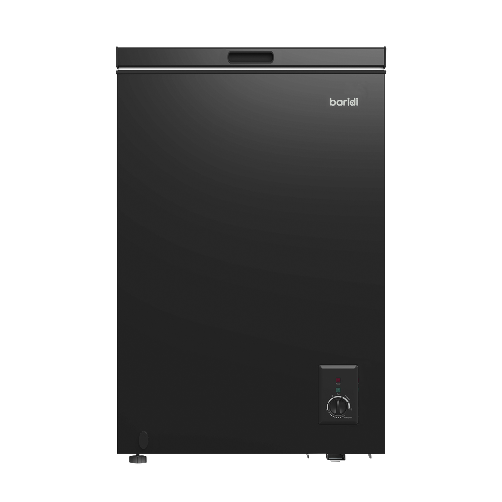 Baridi Freestanding Chest Freezer 99L Capacity - Black