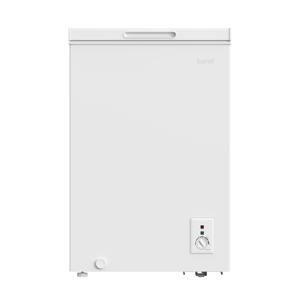 Baridi Freestanding Chest Freezer 99L Capacity - White