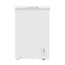 Baridi Freestanding Chest Freezer 99L Capacity - White