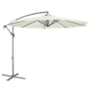 Sealey Dellonda Banana Parasol with Cover 3m - Cream
