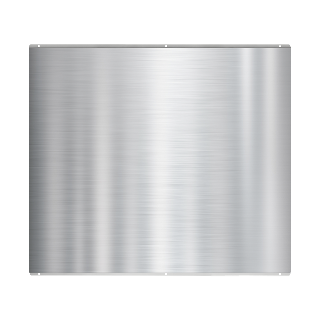 Baridi Splashback for Cooker Hoods 90 x 75cm - Stainless Steel