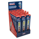 LED Twist Rechargeable Inspection Light 16W COB & 1W SMD LED - Display Box of 12