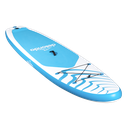 Dellonda Inflatable Stand-Up Paddle Board 10'6" - Light Blue/White