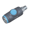 Sealey PCL Push-Button Safety Coupling Body Male 1/4"BSPT