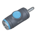 Sealey PCL Push-Button Safety Coupling Tailpiece for 1/4" Hose