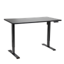 Sealey Dellonda Black Electric Height Adjustable Standing Desk with Memory, Quiet, 1400x700mm