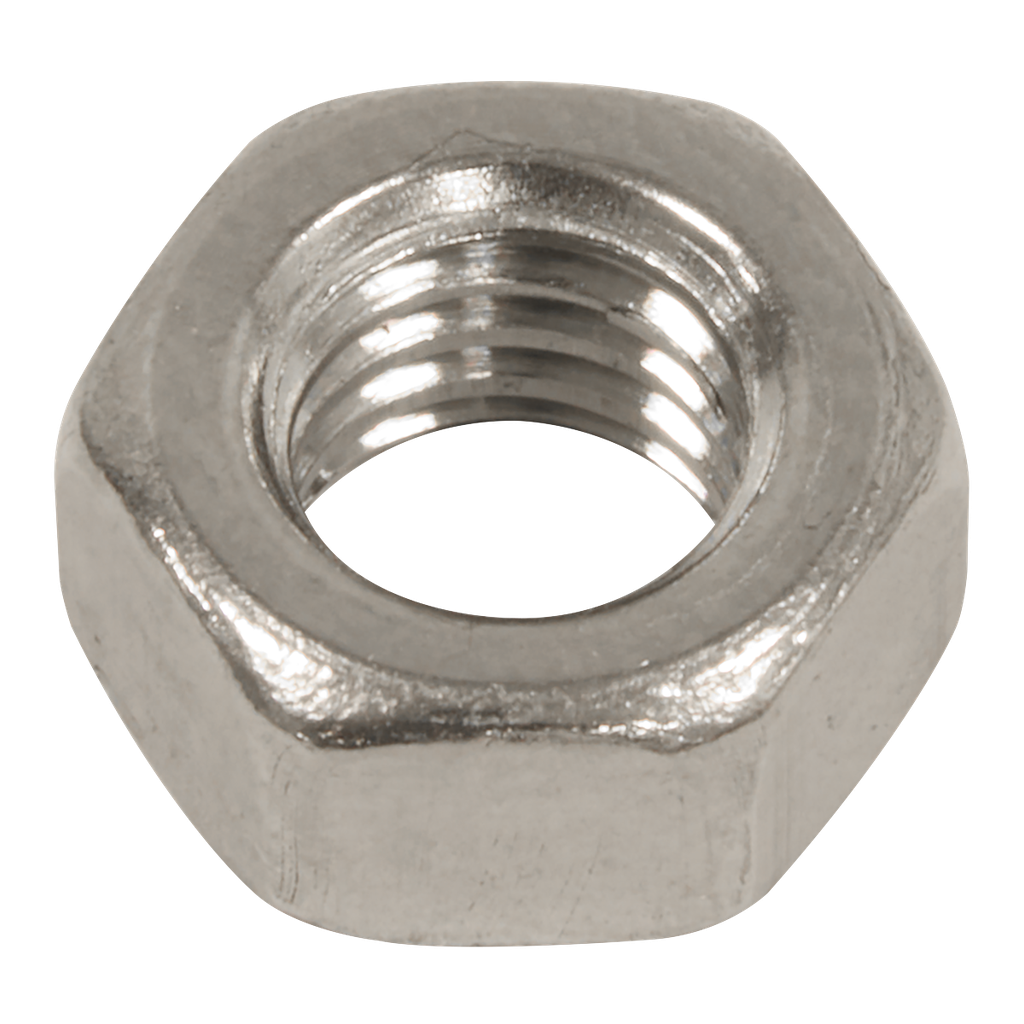 Stainless Steel Nut M5 A2, DIN 934 - Pack of 100
