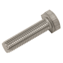 Stainless Steel Hex Head Set Screw DIN 933 - M10 X 40 A2 - Pack of 25